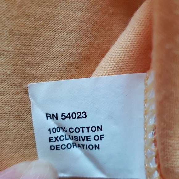 Gap Short Sleeve V-neck Tee with Embroidery Large - Picture 7 of 7